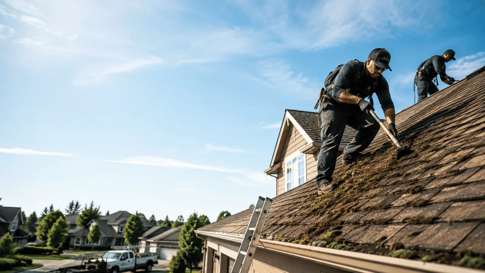 Roof Moss Removal in Glastonbury, CT near me